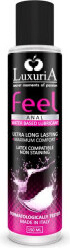 Intimateline - Luxuria Feel Anal vannbasert glidemiddel 150 Ml