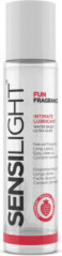Intimateline - Sensilight vannbasert glidemiddel Strawberry 60 Ml