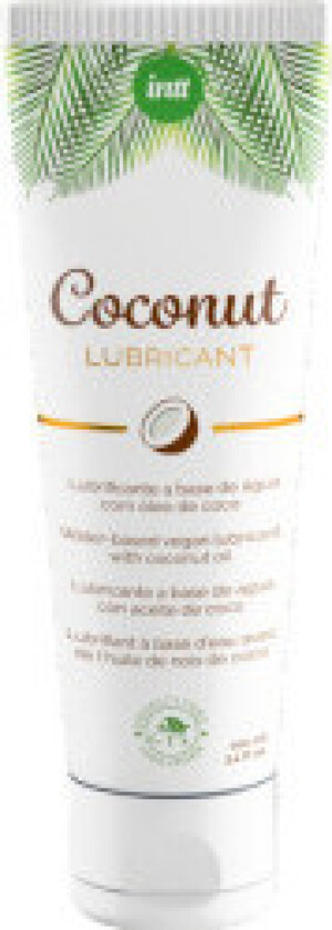 Intt - Vegansk vannbasert glidemiddel med intens kokossmak