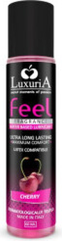 Intimateline - Luxuria Feel Kirsebær Vannbasert glidemiddel 60 Ml