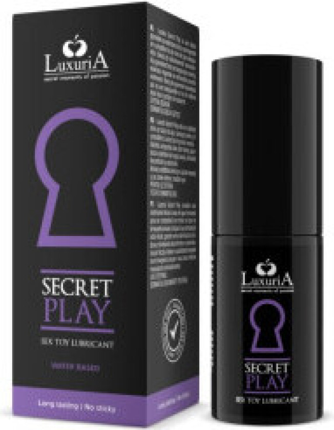 - Secret Play Sexleketøy Glidemiddel 30 Ml