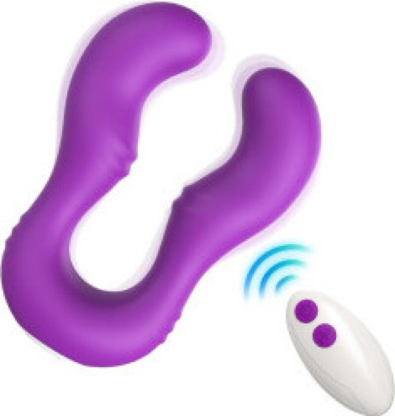 Armony - Seraph Vibrator Dobbel fjernkontroll Lilla