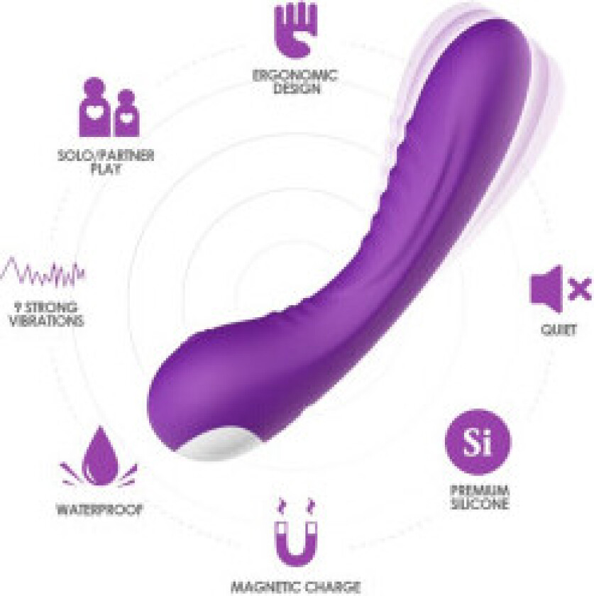 Armony - Legend Vibrator Silikon Lilla