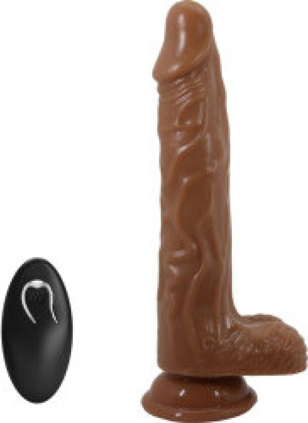 Baile - Bodach Realistisk Vibrator Med Fjernkontroll Sugekopp