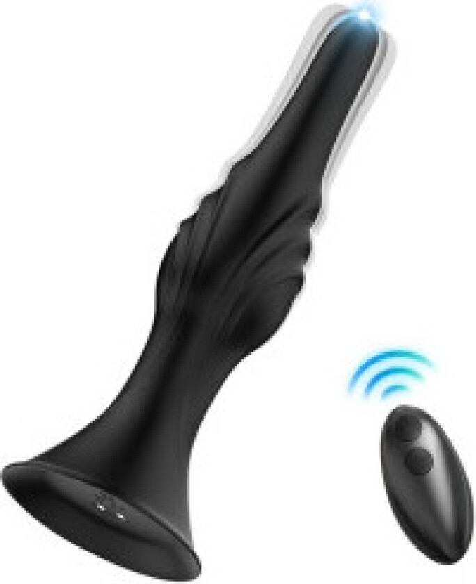 Armony - Vibrator & Anal Plugg Fjernkontroll Svart