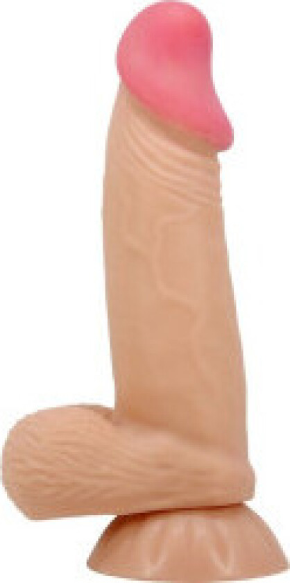 Pretty Love - Sliding Skin Series Realistisk dildo med glidende hud sugekopp 19,4 cm