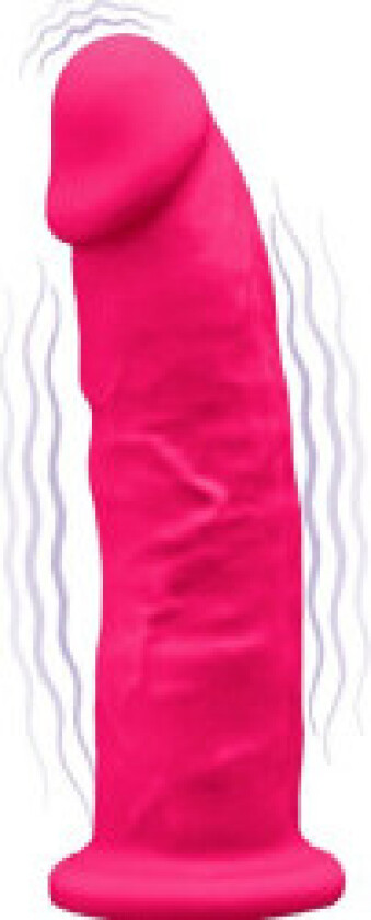 - Model 1 Realistic Penis Vibrator Silikon Premium Silexpan Fuchsia 17,5 Cm