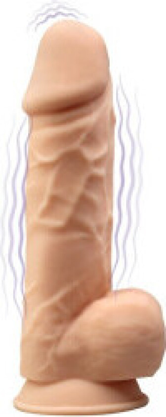 - Model 1 Realistic Penis Vibrator Silikon Premium Silexpan 21,5 Cm