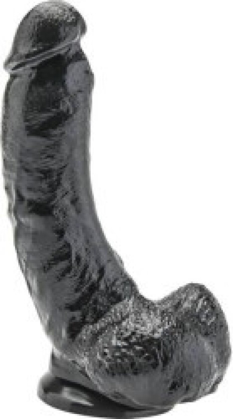 - Dildo 20,5 Cm With Balls Black