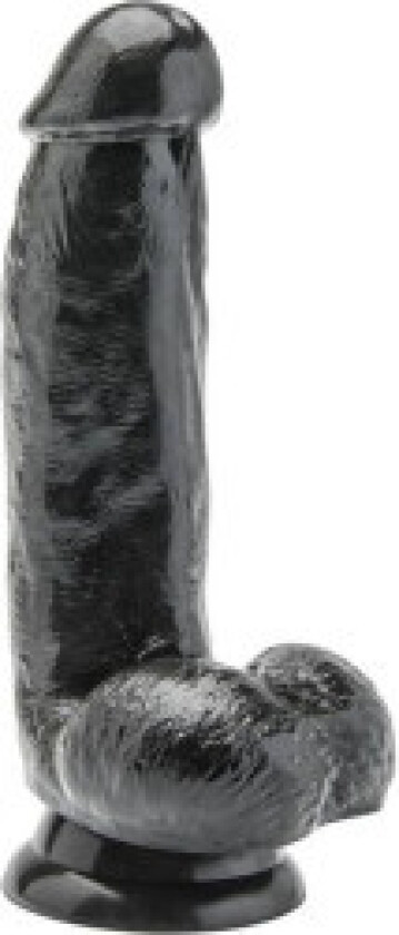 - Dildo 12 Cm With Balls Black