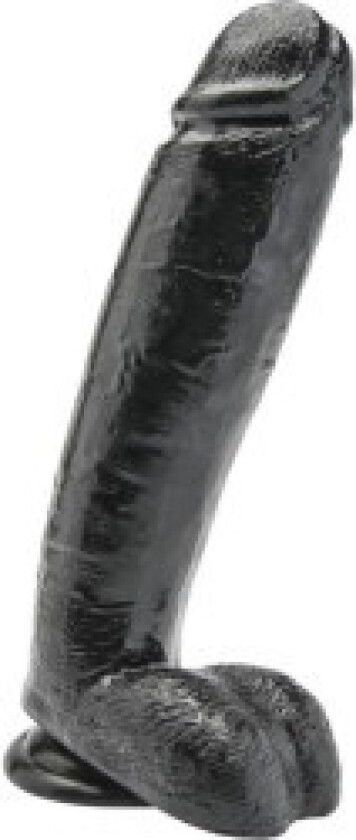 - Dildo 25,5 Cm With Balls Black