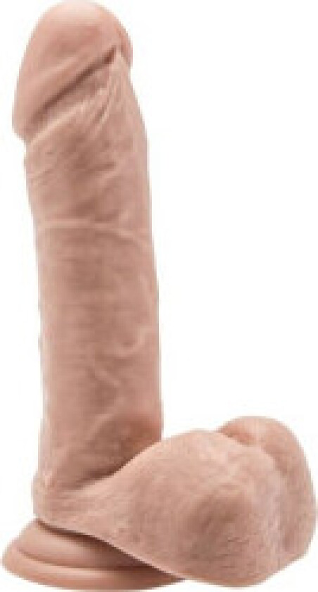 - Dildo 18 Cm With Balls Skin