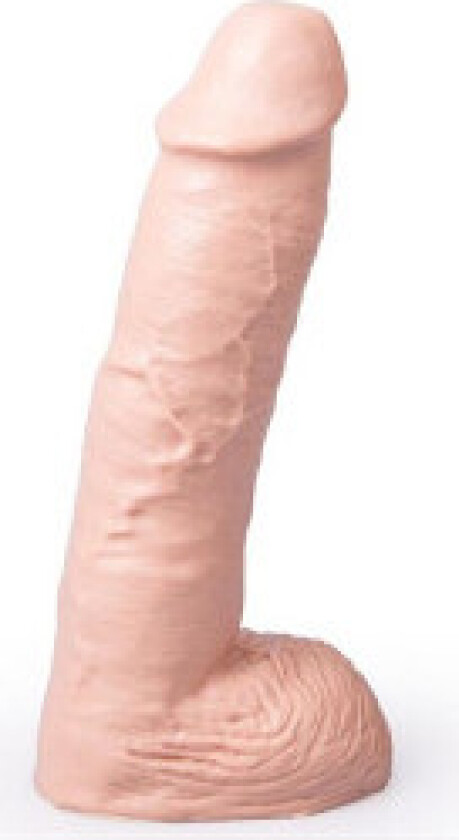 - Realistisk Dildo Naturlig Farge Mikke 24 Cm