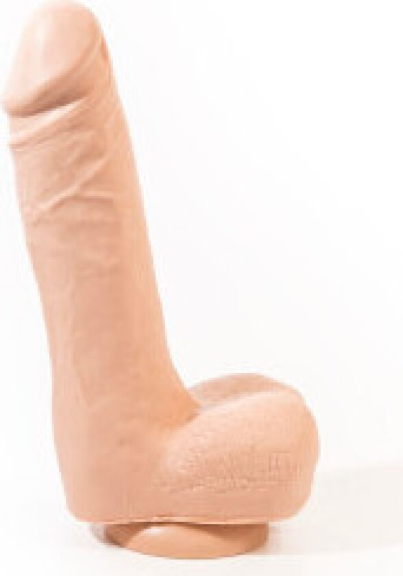 Rosa rom - Anton Realistic Dildo Flesh 21,5 Cm