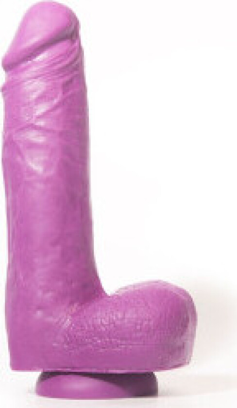 Rosa rom - Anton Realistisk Dildo Lilla 21,5 Cm