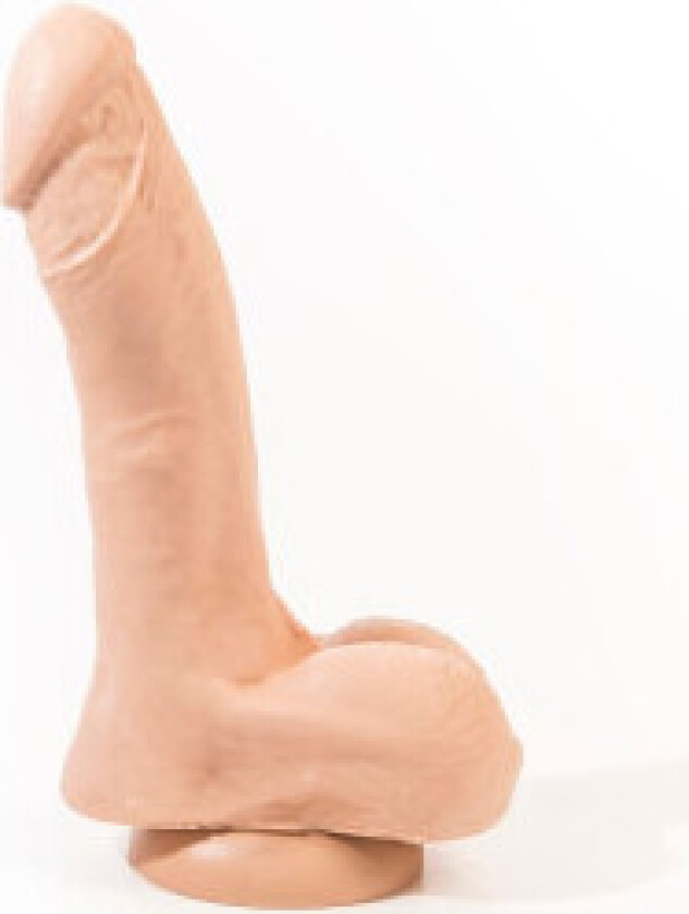 Rosa rom - Eban Realistic Dildo Flesh 19 Cm