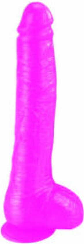 Baile - Realistisk rosa dildo dong med sugekopp