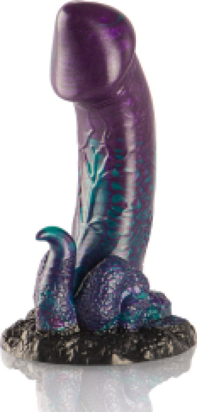 - Basilisk Dildo Double Scaly Pleasure Liten størrelse