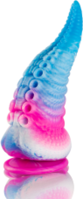 - Phorcys Blue Tentacle Dildo Liten størrelse
