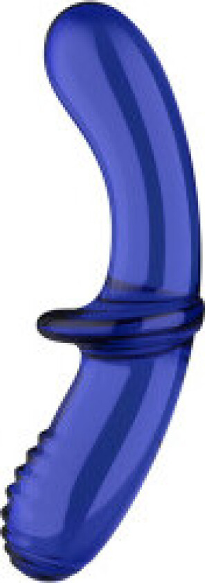 Satisfyer - Dobbel Krystall Dildo Blå