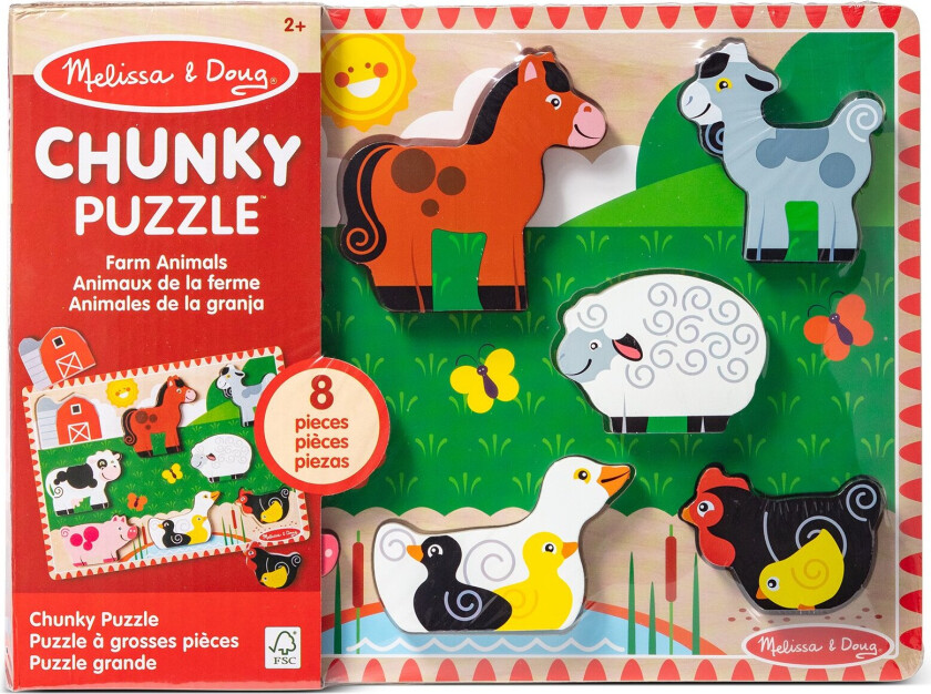 - Farm Chunky Puzzle (8 pcs) (50203)