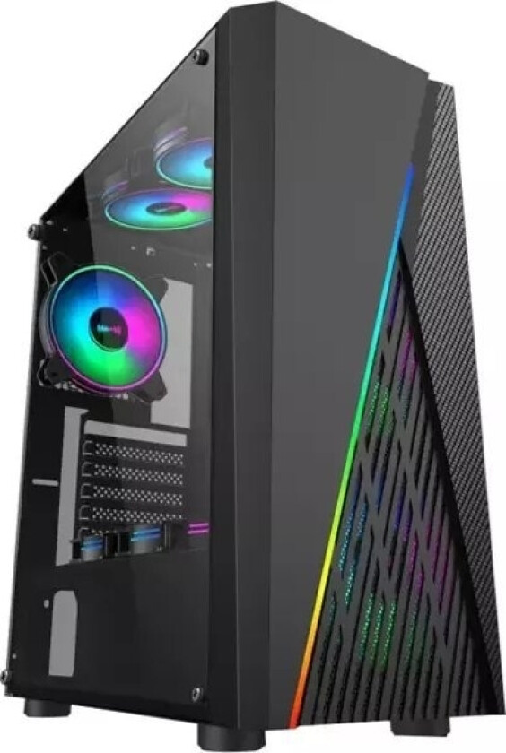Pc Midi Tower Usb 3.0 Gaming Case Without Power Adapter