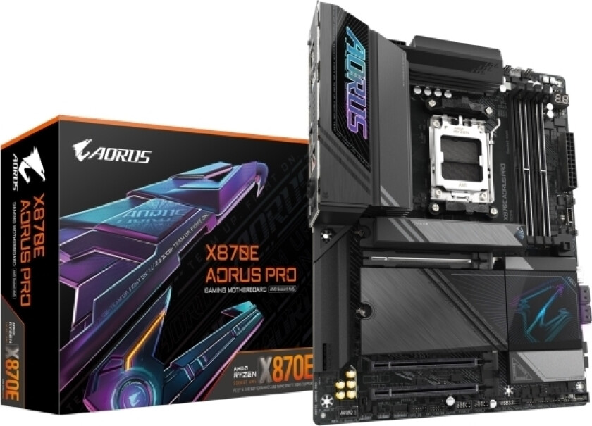 Gigabyte X870e Aorus Pro, Amd, Am5-Sockel, Amd Ryzen™ 7, Am5-Sockel, 256 Gb, Ddr5-Sdram