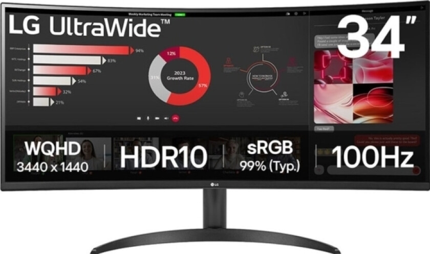 Monitor Lg Lg 34Wr50qk-B.Aeu