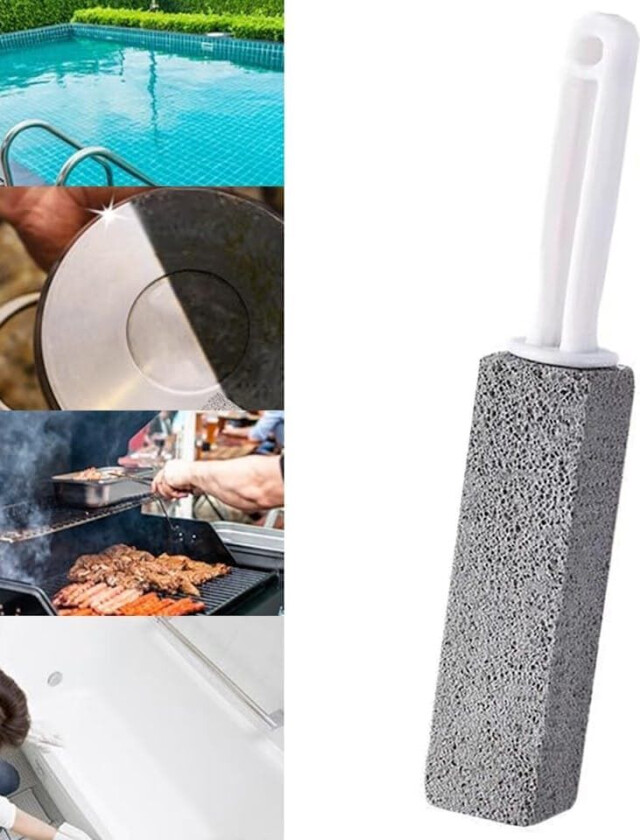 2-pakning - Pimpstein Toalettbørste - Toalettrengjøring - Rengjøring