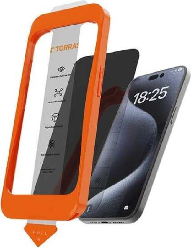 Install Master tempered glass for iPhone 16 Pro