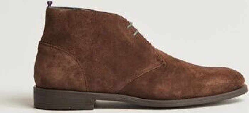 Drummond Suede Chukka Boot Dark Brown