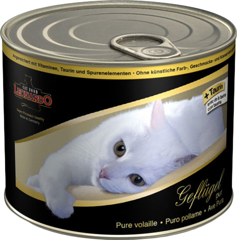 All Meat kattemat 6 x 200 g - Fjærkre pur