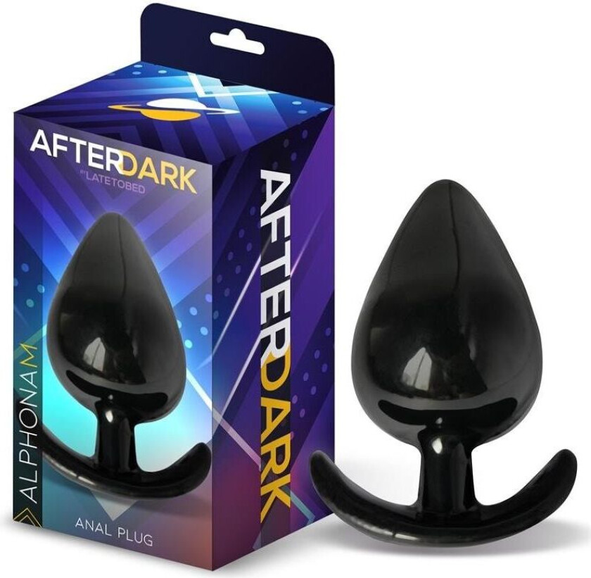 Alphona M Butt Plug Størrelse M 9,7 cm x 5,1 cm