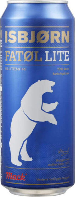 Isbjørn Lite Fatøl 0,5l boks