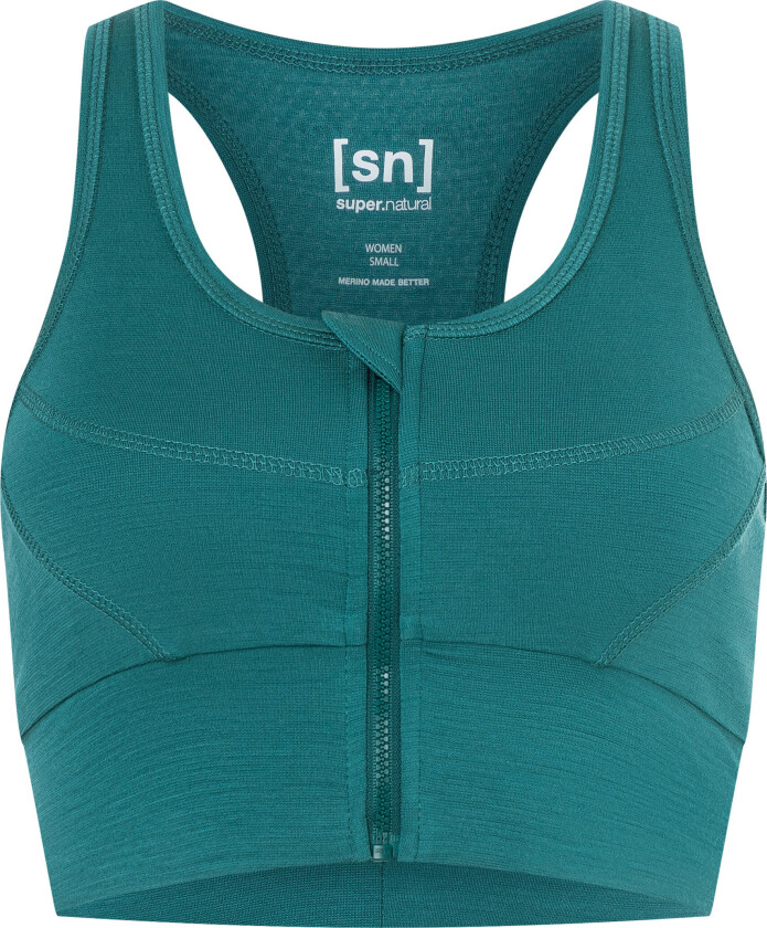 Women's Motion Zip Top M, Deep Jungle