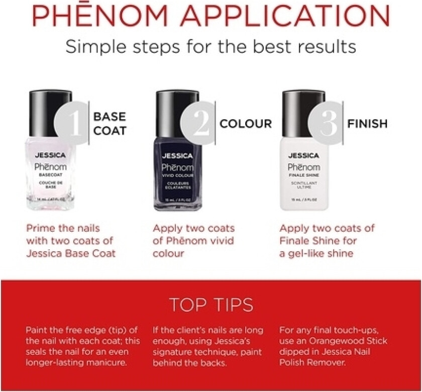 Jessica Jessica, Phenom Vivid Colour, Nail Polish, Phen-045, Star Sapphire, 14 Ml For Women