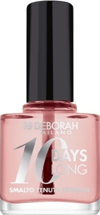 Deborah Deborah, 10 Days Long, Nail Polish, En0, Light Rose, 11 Ml For Women