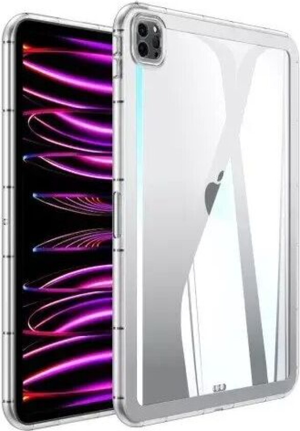 iPad Pro 11 (2022 / 2021 / 2020 / 2018) Hybrid Bakdeksel - Gjennomsiktig