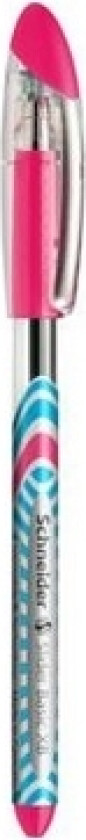Schneider Schreibgeräte Slider Basic, Clips, Kulepenn, Rosa, 10 Stk, Ekstra Fet