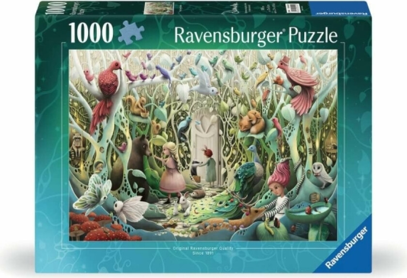 Delione Ravensburger Puzzle 1000 Vnt Secret Garden