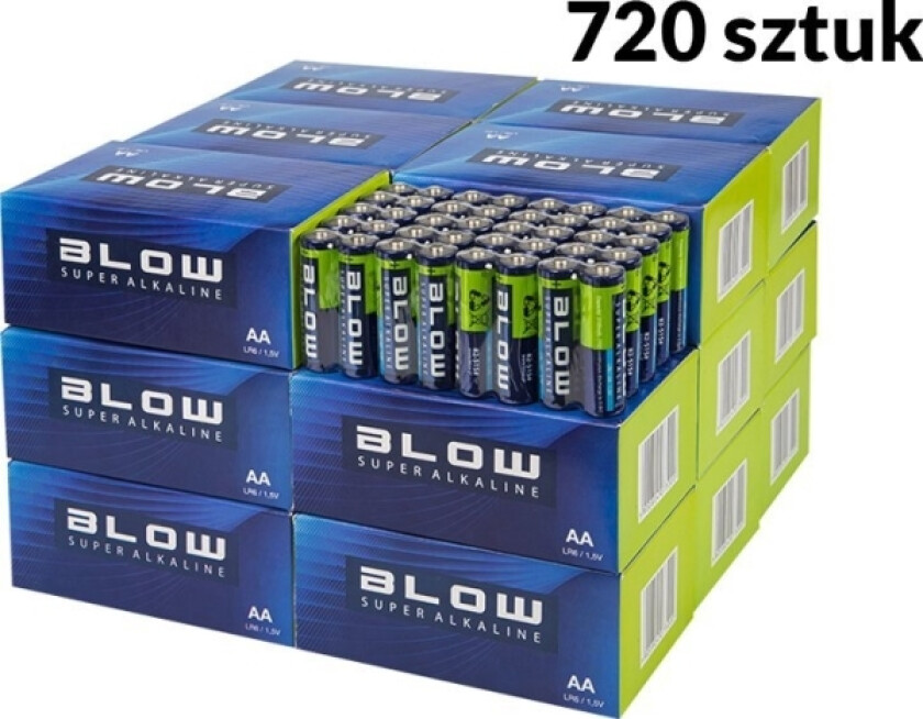 Blow Super Alkaline Aa Lr6 Batteri