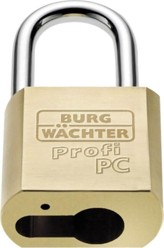 116 Pc 50 Hb 80 Niro Hængelås Messing Profilcylinder-Hængelås
