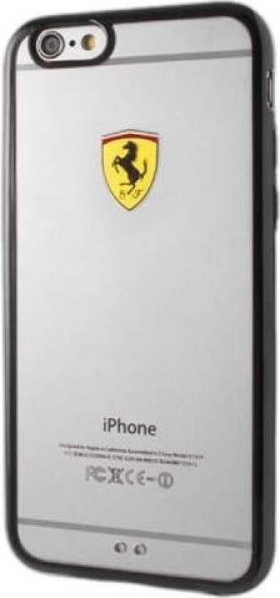 Hardcase Fehcp6lbk Iphone 6/6S Plus Racing Shield Transparent Black