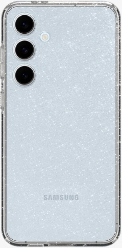 Liquid Crystal Glitter, Crystal Quartz - Samsung Galaxy S24 Fe