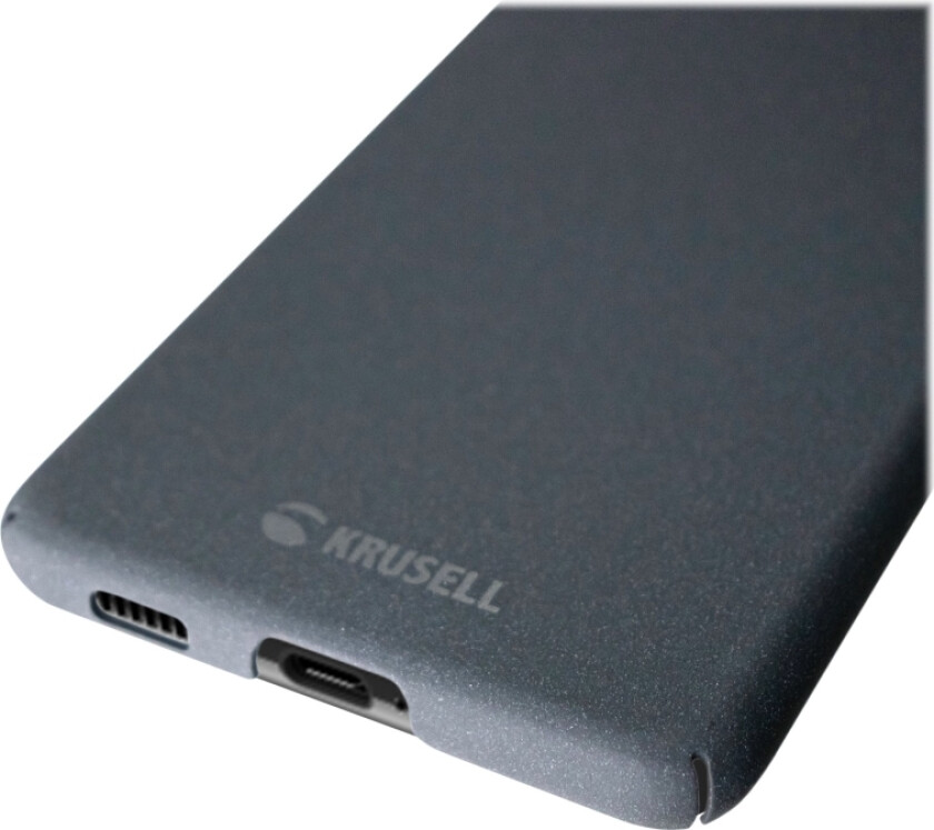 Krusell Sandcover - Baksidedeksel For Mobiltelefon - Grå - For Samsung Galaxy S21+ 5G