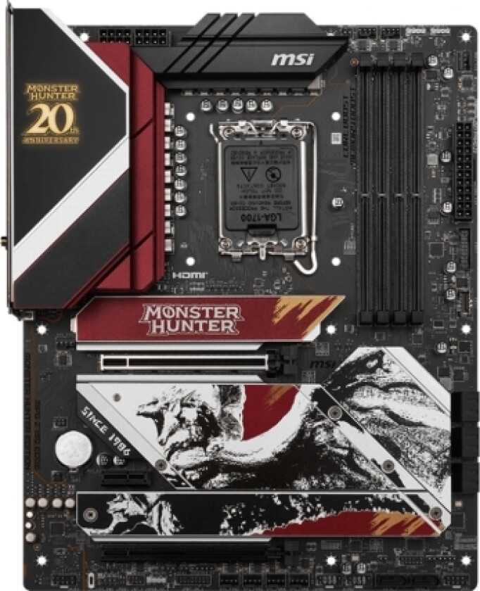 Msi Mpg Z790 Edge Monster Hunter Edition Intel Z790 Lga 1700 Atx