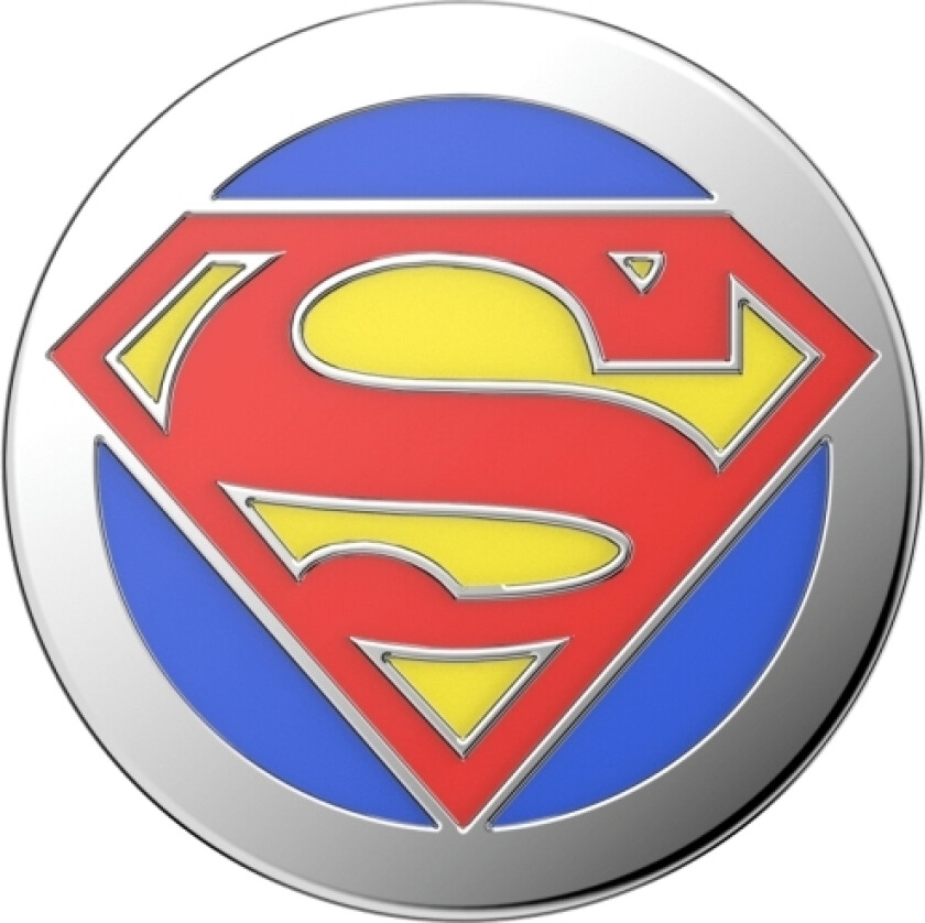 Popsockets 2 Enamel Superman 101440 Phone Holder And Stand - License