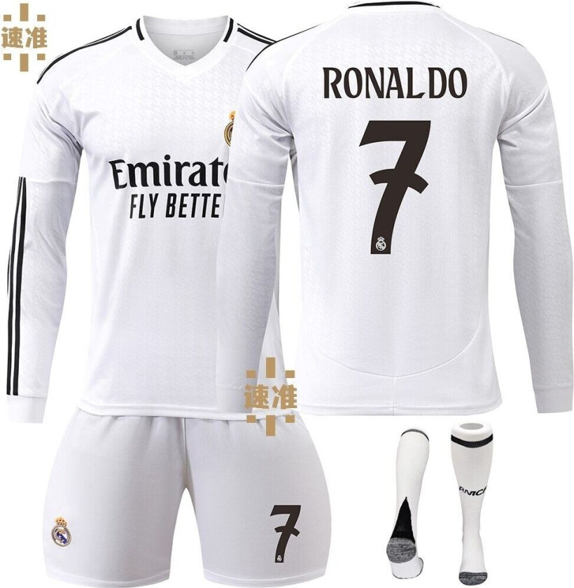 Fotballdrakt Kampsett Barn Voksen Real madrid