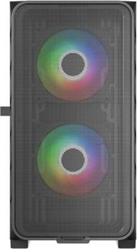 Fornax MK200F - mATX case - mini ATX - Kabinett - Tower - Svart