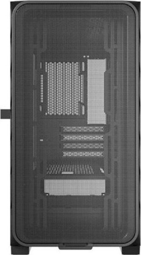 Fornax MK200 - mATX case - mini ATX - Kabinett - Tower - Svart
